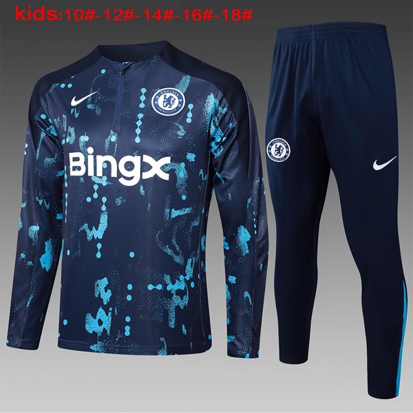 Ninos Sudadera De Training Chelsea 2024-2025 Azul 2